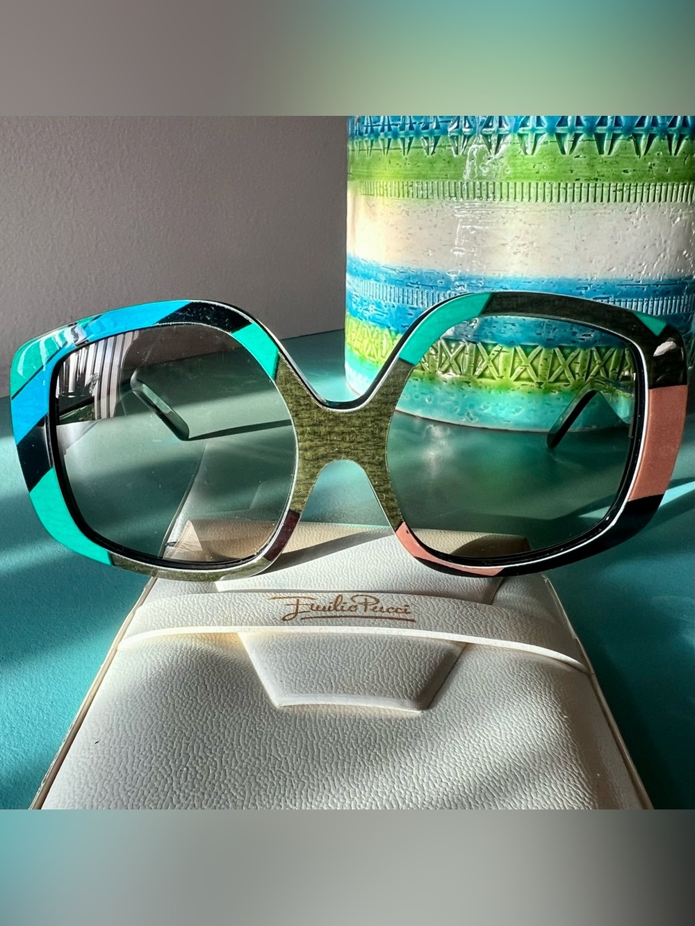 Vintage 1960s Emilio Pucci Sunglasses, RARE✨ - Picture 3 of 14